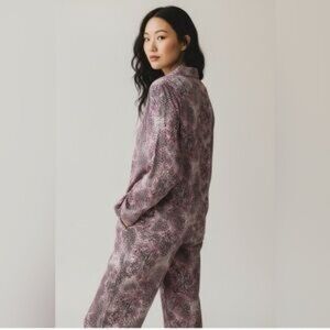 SKIMS NWT Pajama Set - Bloom Mini Animal Print